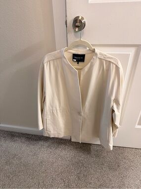 Lafayette 148 Cream Blazer/Jacket